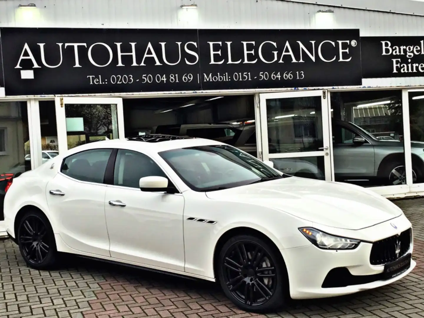 Maserati Ghibli 3.0 V6 Automatik~Navi~Kamera~Bi-Xenon Weiß - 1