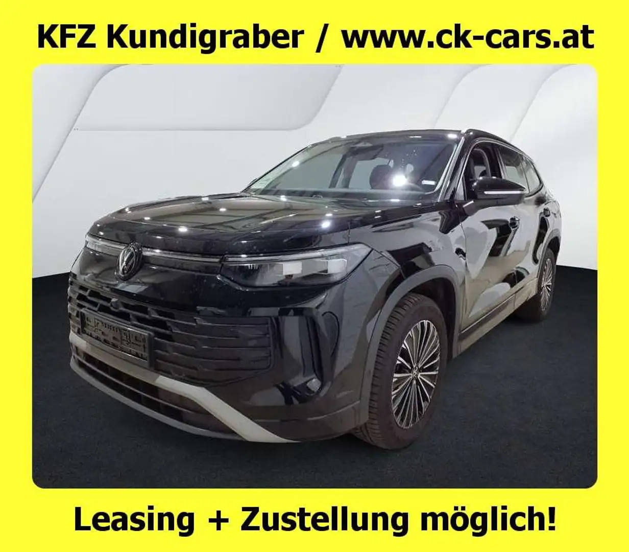 Volkswagen Tayron 🔥7-SITZER 4MOTION MATRIX 360° KAMERA AHK🔥 Schwarz - 1