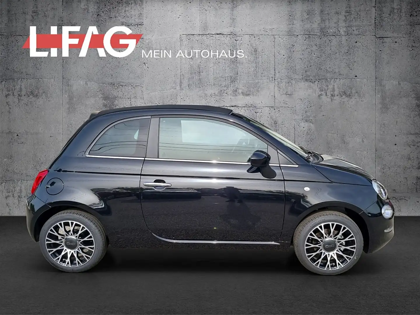 Fiat 500C FireFly Hybrid 70 Top *ab € 16.990,-* Schwarz - 2