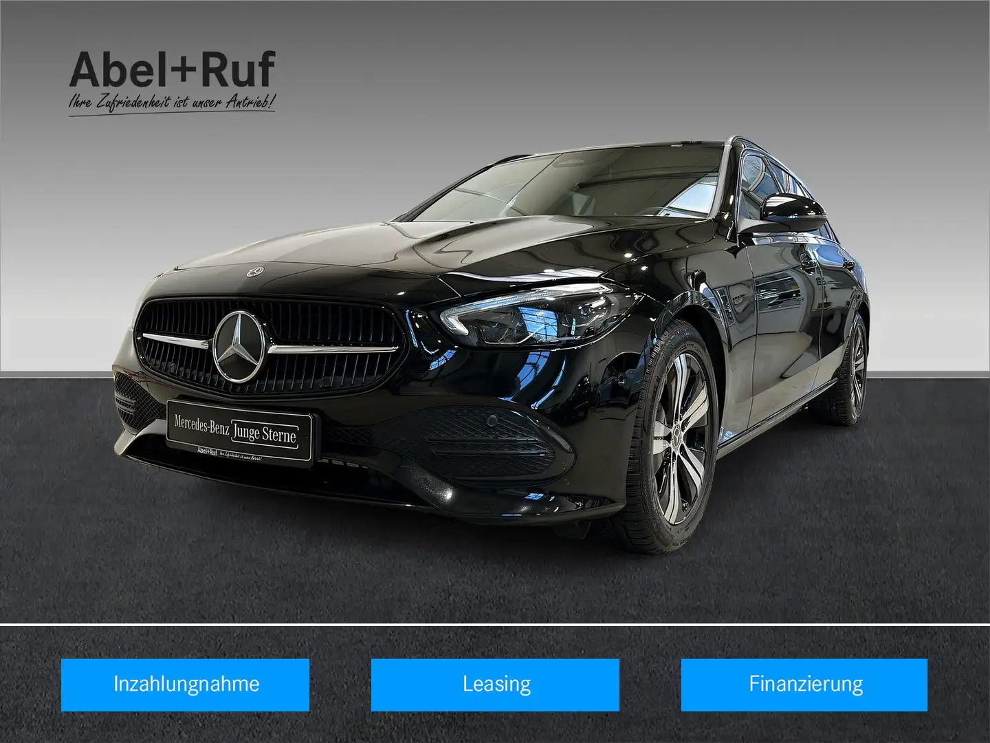 Mercedes-Benz C 220 d T AVANTGARDE+LED+NIGHT+Kamera+Pano+AHK Czarny - 1