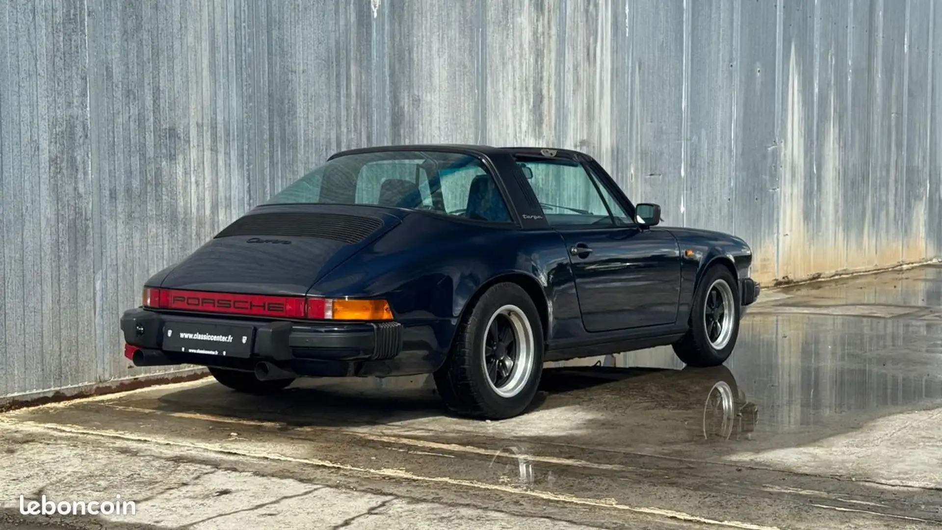 Porsche 911 Carrera 3.2 Targa Bleu - 1