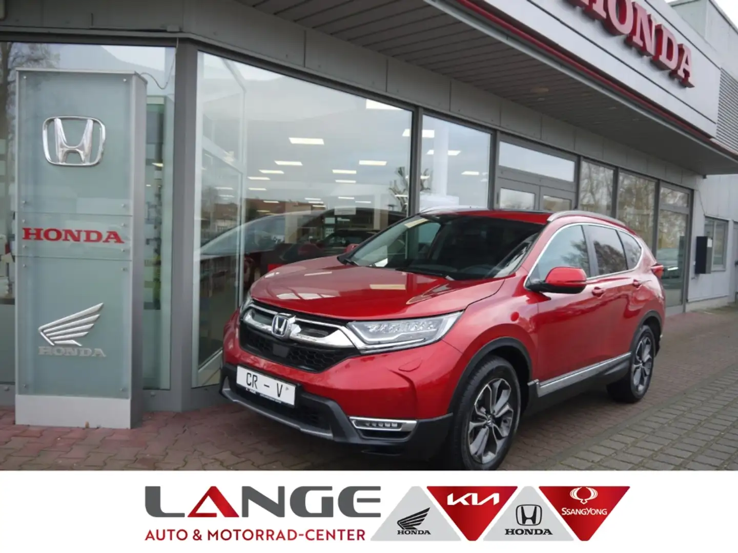 Honda CR-V 2.0 i-MMD HYBRID 4WD Aut. Executive HUD El. Panoda Rouge - 1