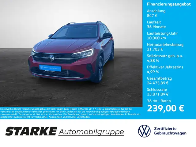 Volkswagen Taigo 1.0 TSI Goal