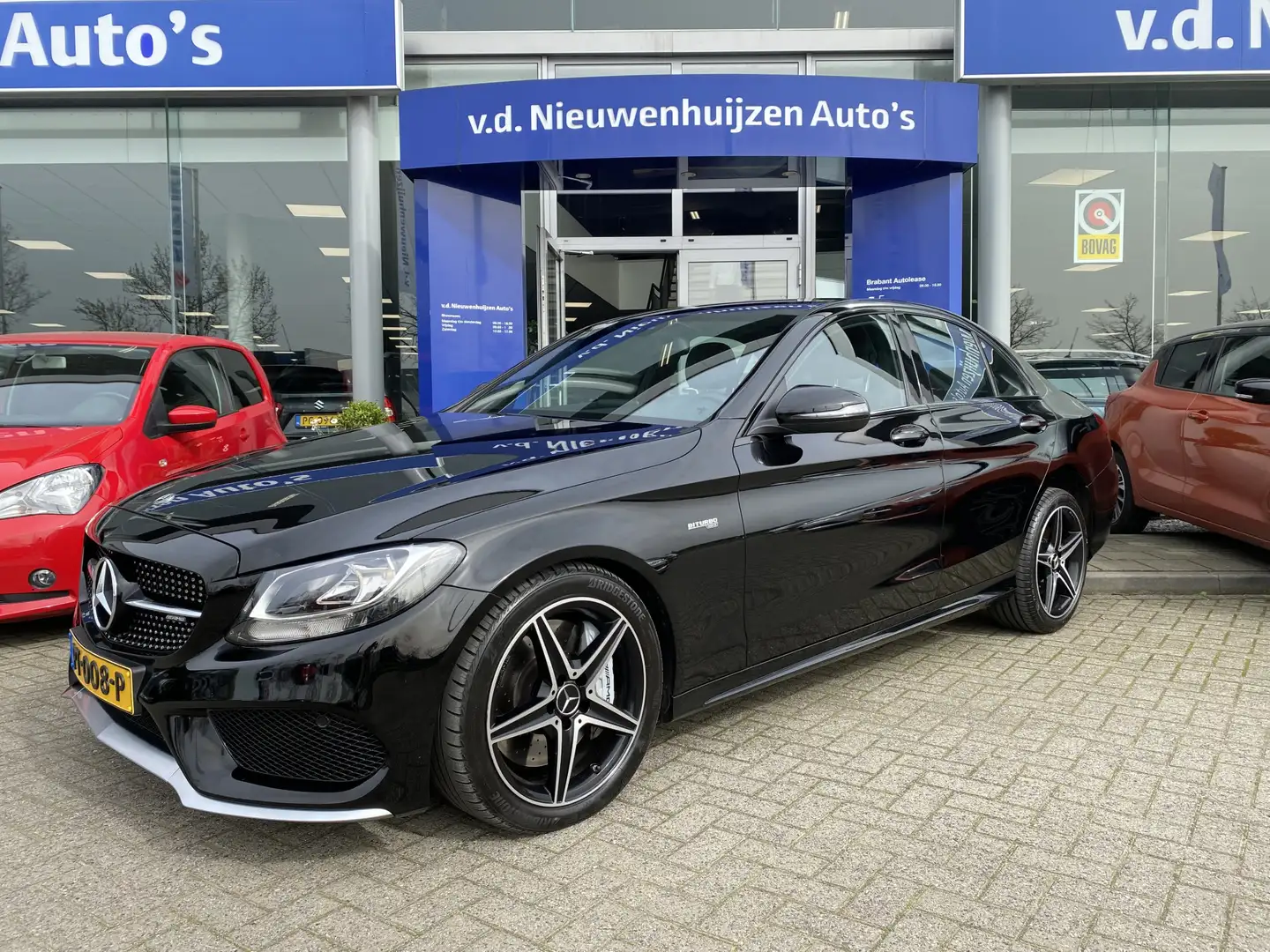 Mercedes-Benz C 43 AMG 4MATIC | Adaptief demping systeem | 367 pk | AMG | Zwart - 1