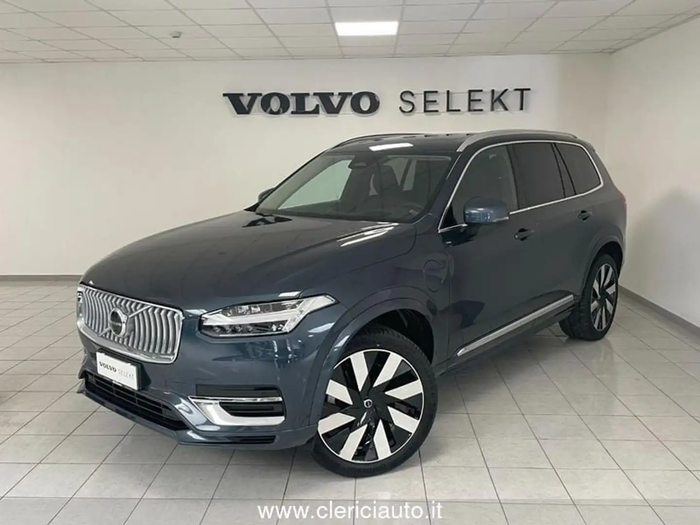 Volvo XC90 T8 Plug-in Hybrid AWD 7 posti Ultra Bright KM0 Blu/Azzurro - 1