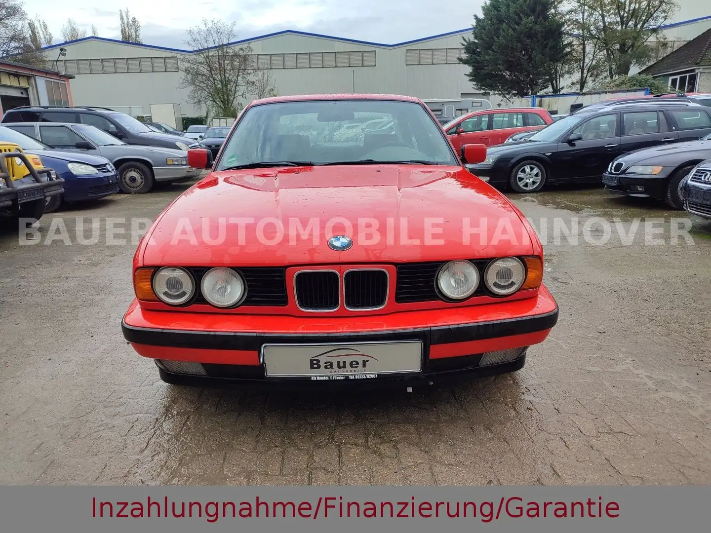 BMW 520 i/ Oldtimer/Automatik/Klima/Tüv NEU Rot - 2