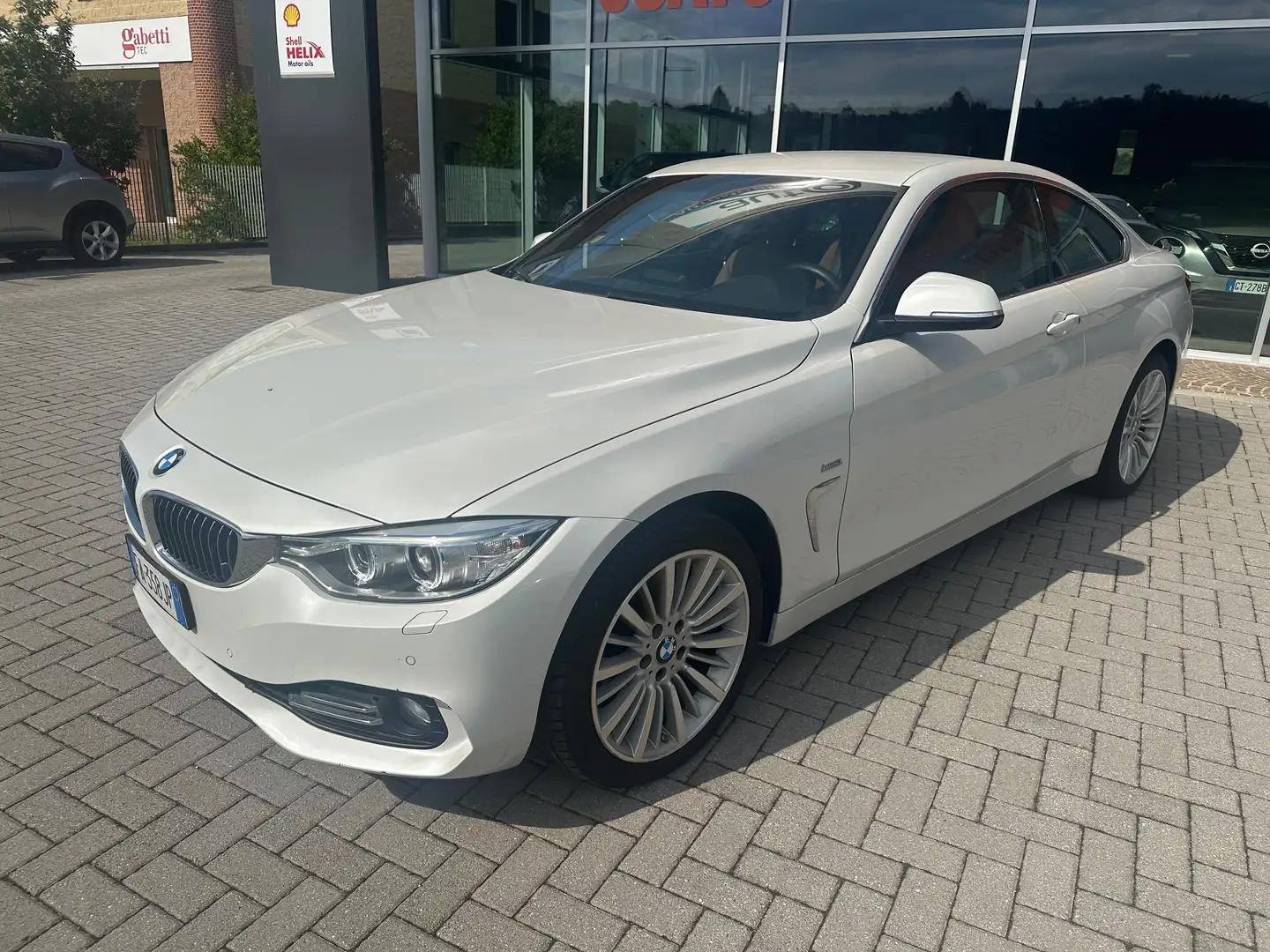 BMW 430 430dA Coupe xdrive Wit - 1