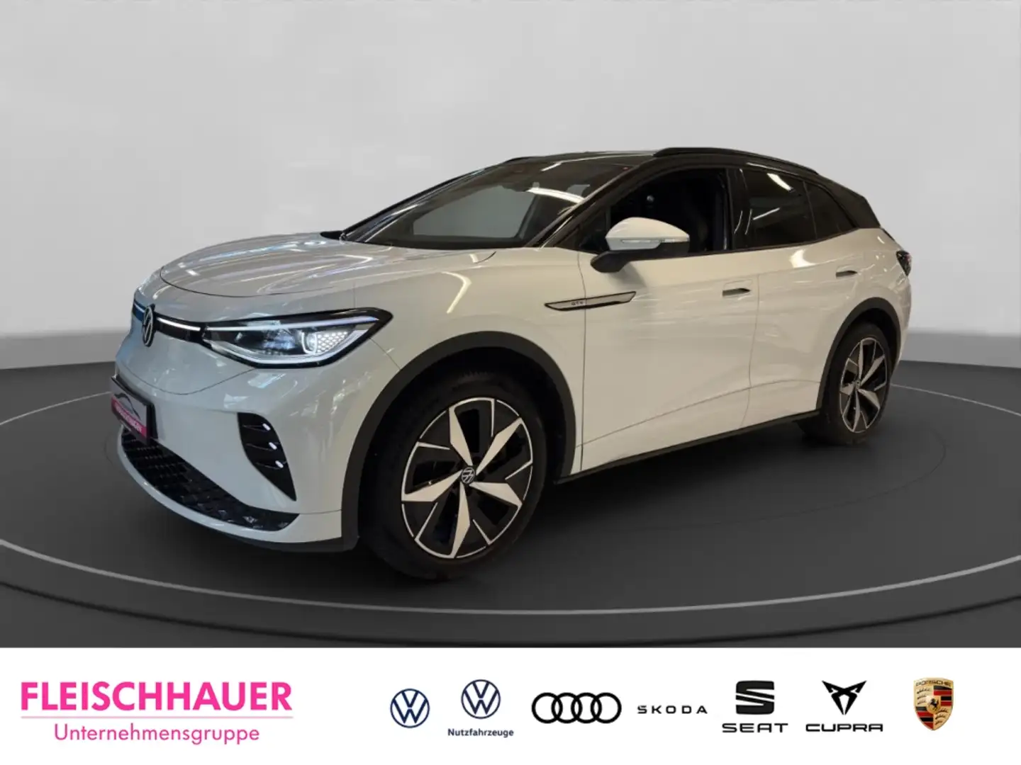 Volkswagen ID.4 GTX 4M Matrix+Navi+AHK+360°+HUD+20''+Wärmepumpe+Me Weiß - 1