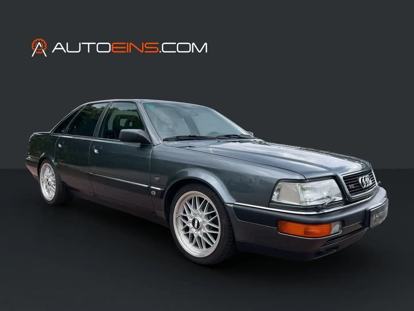 Audi V8 Exclusiv quattro Automatik*Leder*Klima*Sitzh. Gris - 1