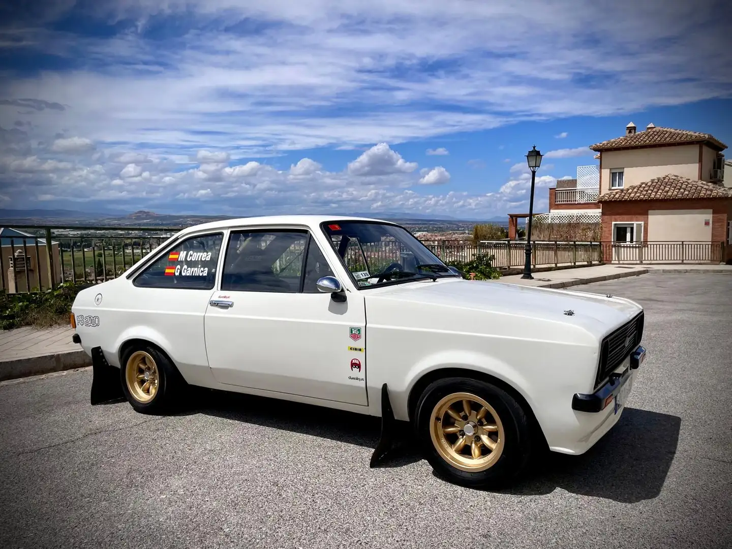 Ford Escort RS 2000 mk2 FIA passport Weiß - 2