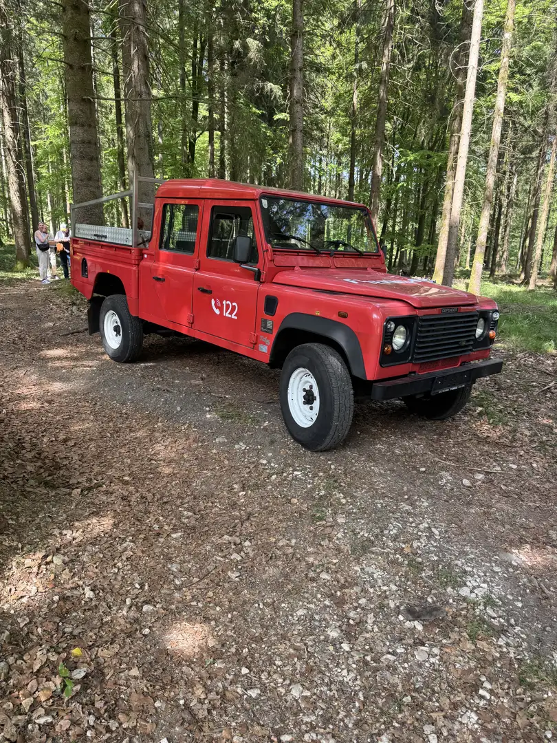 Land Rover Defender 130 Td5 - TOP! Sammlerzustand - Unikat Rot - 1