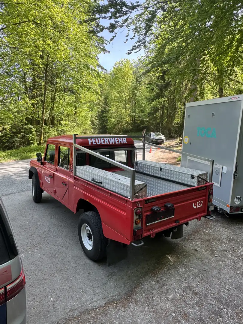 Land Rover Defender 130 Td5 - TOP! Sammlerzustand - Unikat Rot - 2