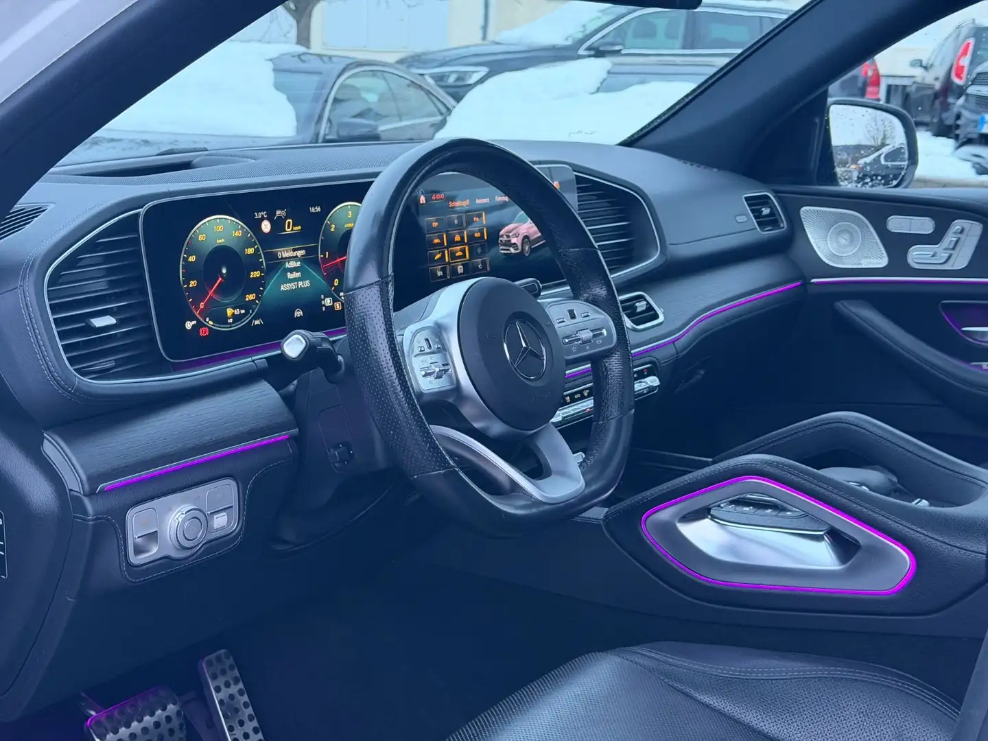 Mercedes-Benz GLE 400 d 4Matic Coupe/AMG-Line/Burm./AHK/Pano/ Blanc - 2