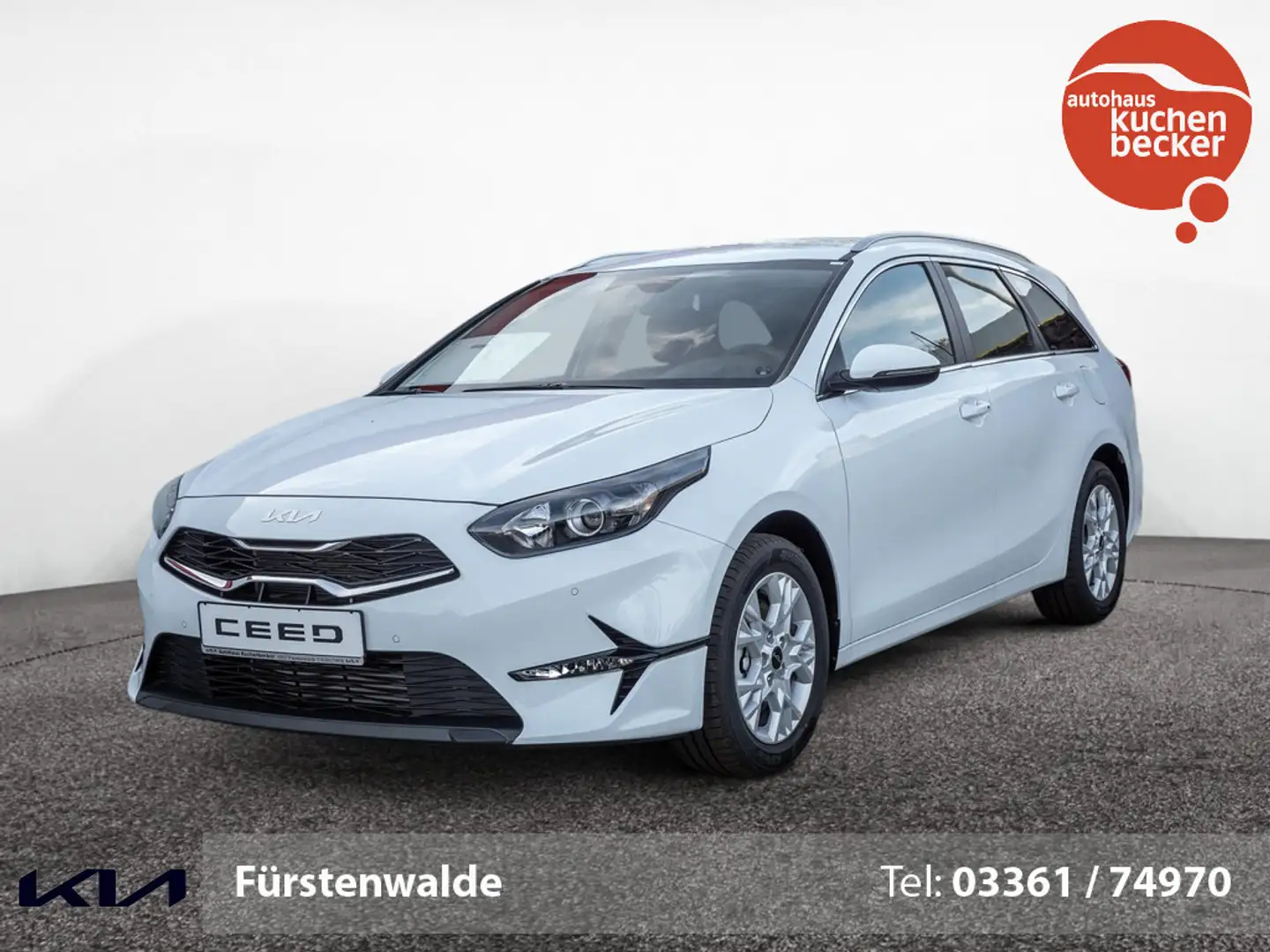 Kia Ceed / cee'd Weiß - 1