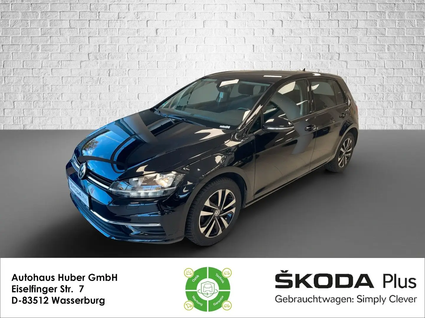 Volkswagen Golf VII  1.0 IQ.DRIVE Start-Stopp Nero - 1
