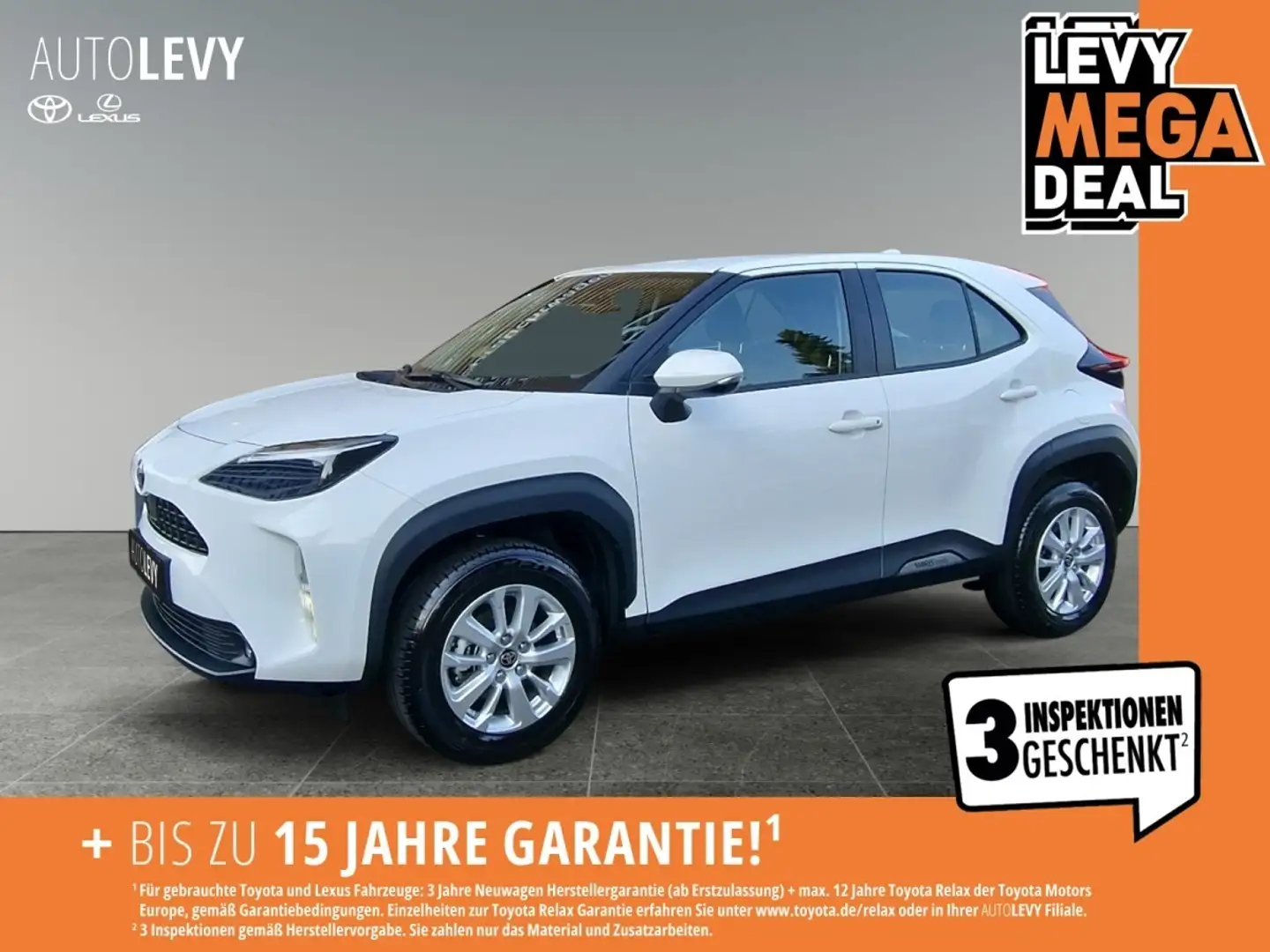 Toyota Yaris Cross Hybrid 1.5 Comfort +Allwetter+Kamera+ Weiß - 2