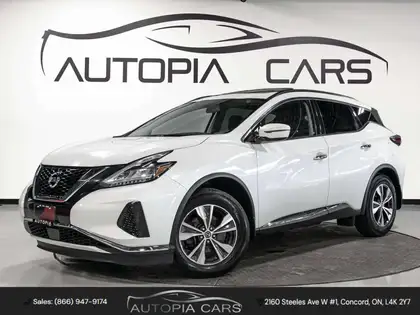 White 2019 Nissan Murano SUV / Crossover All-Wheel Drive Automatic