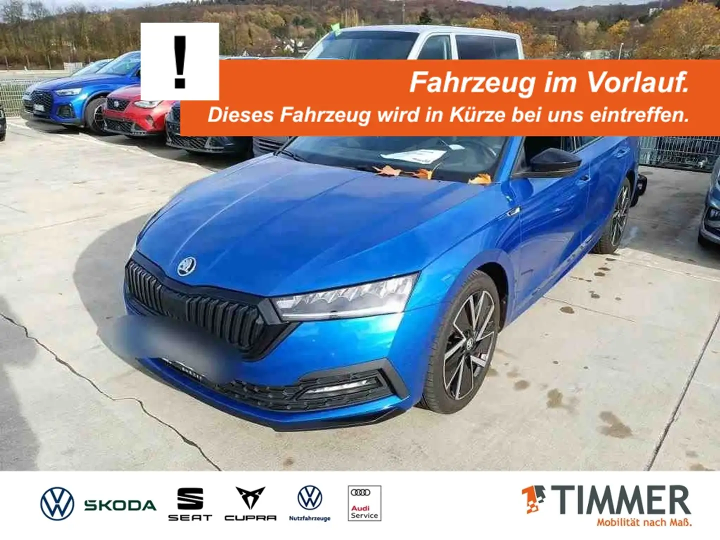 Skoda Octavia Combi 2.0 TDI DSG SPORTLINE +CANTON +PANO +LED +A Blau - 1