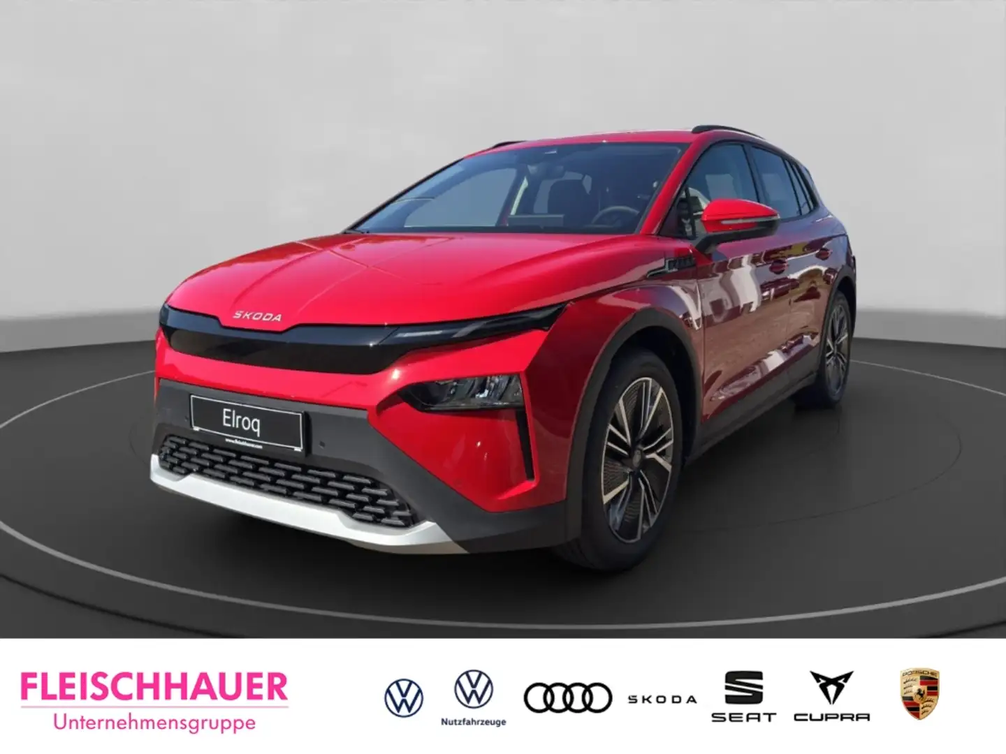 Skoda Elroq 50 Tour AHK ACC CLEVER NAVI WINTER 20-Zoll Rosso - 1