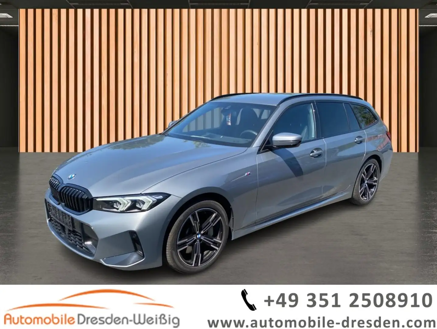 BMW 330 i Touring xDrive M Sport*ACC*HiFi*Kamera* Szürke - 1