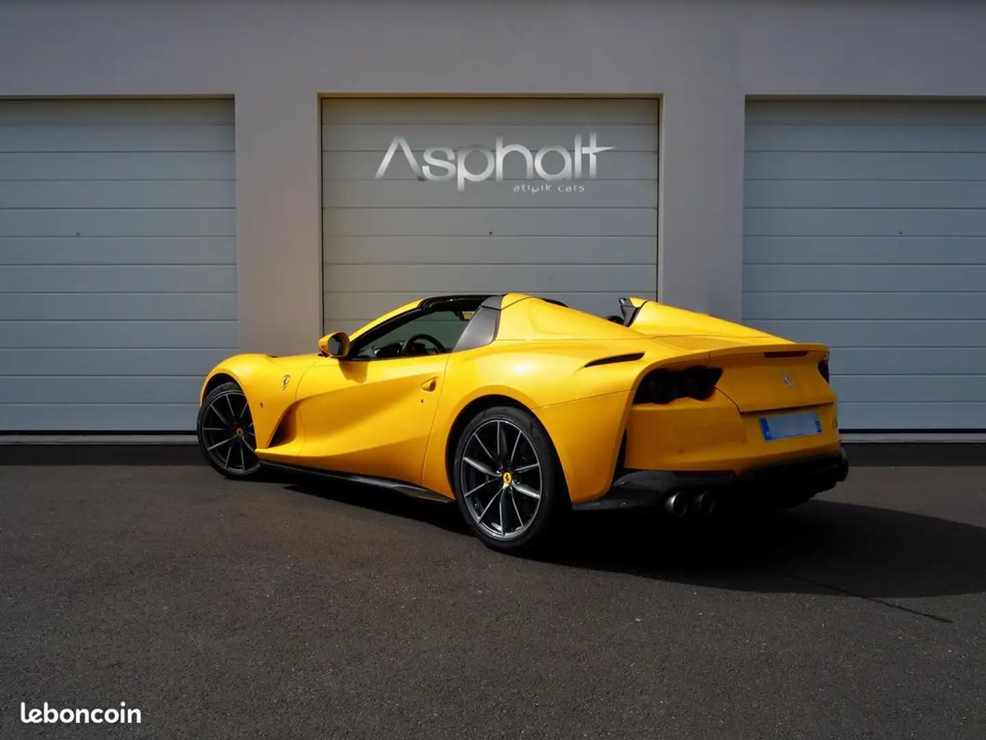 Ferrari 812 GTS 1ere main Française Jaune - 2