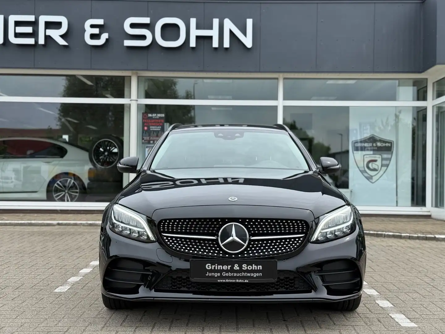 Mercedes-Benz C 220 d 4Matic,AMG,,Night,Virtual,T-Win,Spur,3,49 Negro - 2
