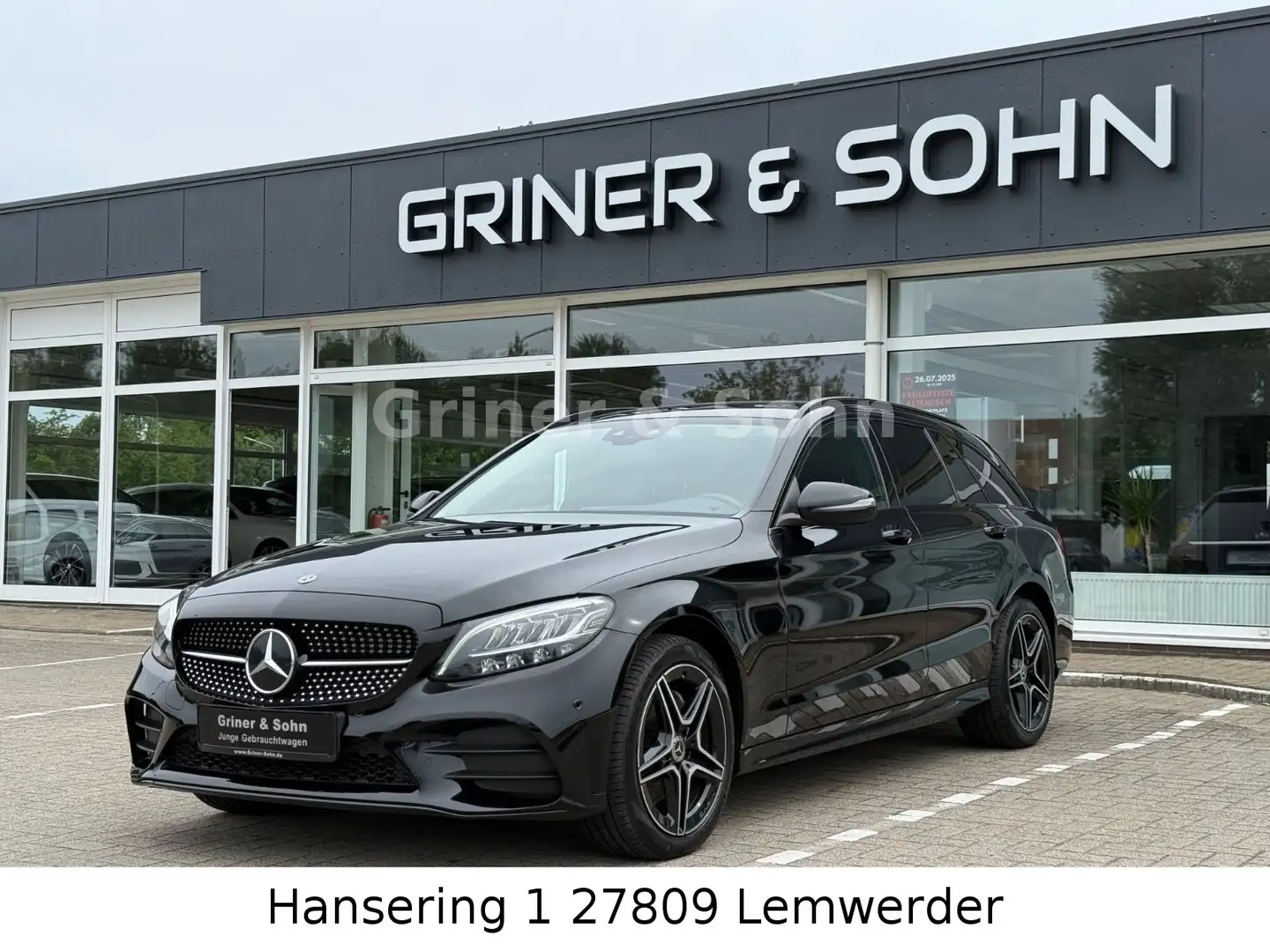 Mercedes-Benz C 220 d 4Matic,AMG,,Night,Virtual,T-Win,Spur,3,49 Negro - 1
