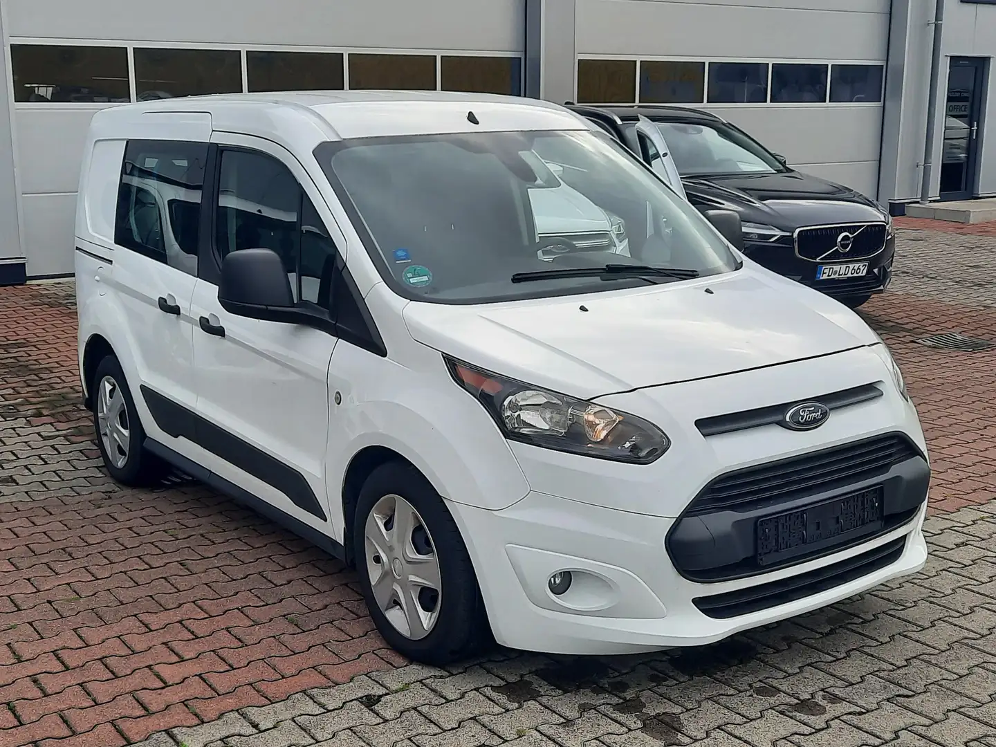 Ford Transit Connect 220 , schiebetür rechts, Navi,klima,1.H,Sitzhe Weiß - 2