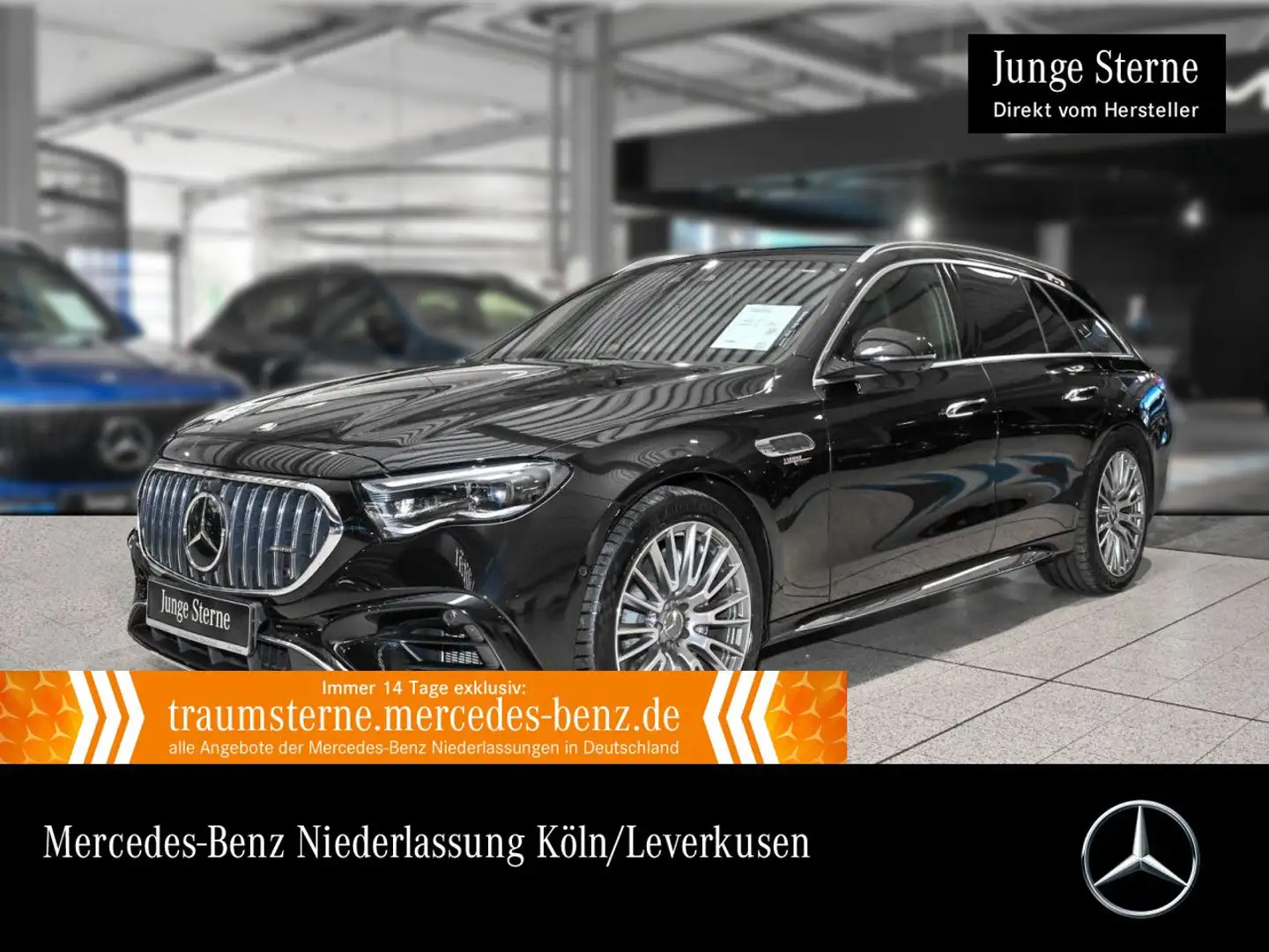 Mercedes-Benz E 53 AMG T 4M Hybrid Fahrass 360° Distr. AHK PTS Nero - 1