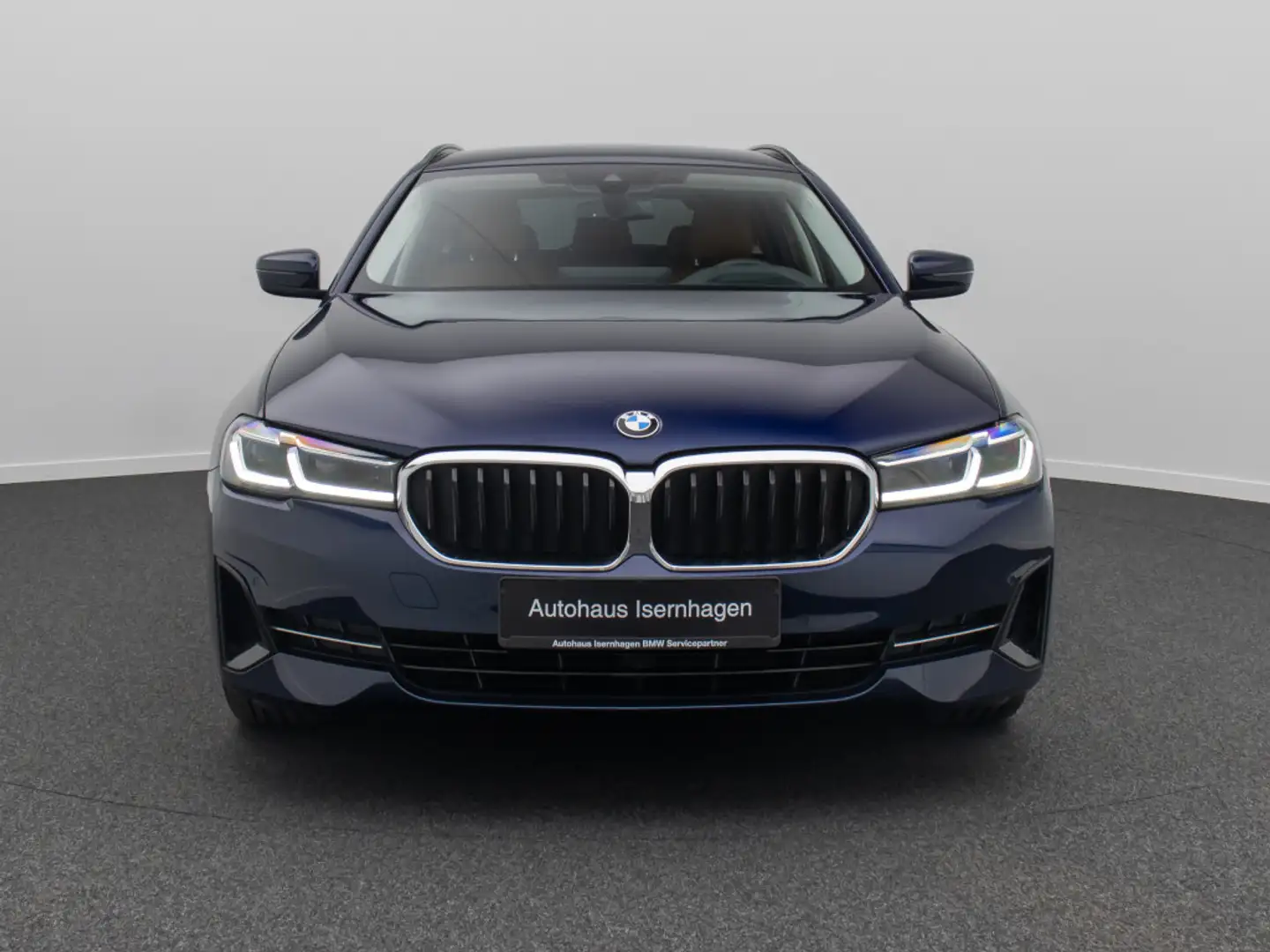 BMW 520 DAB Kamera HUD Laser H K Leder Komfort Blau - 2