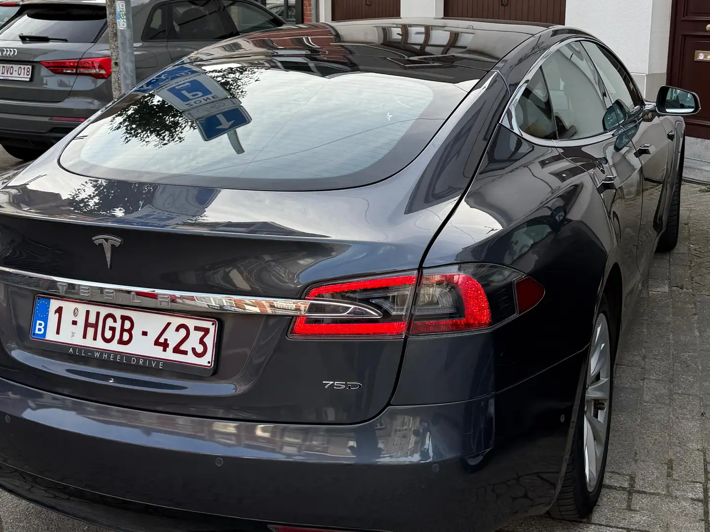 Tesla Model S S 75D Gris - 2