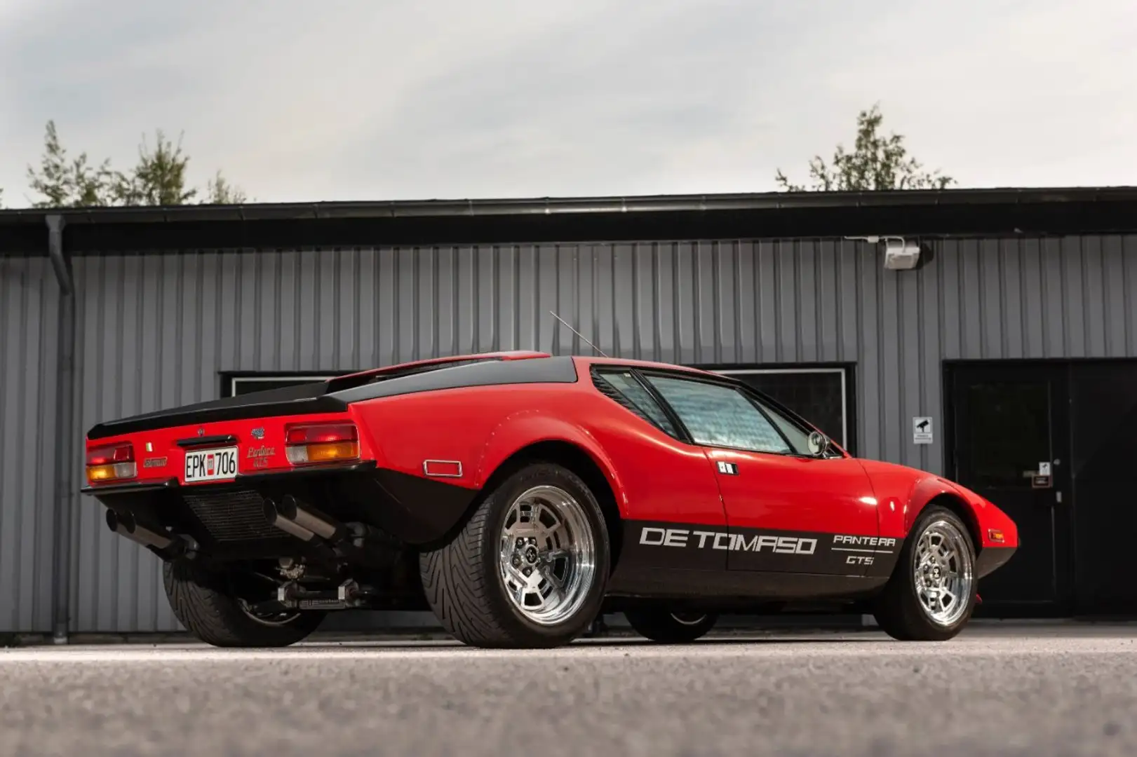 De Tomaso Pantera 5.8 V8 GTS 270 ch - Seconde Main Rouge - 2