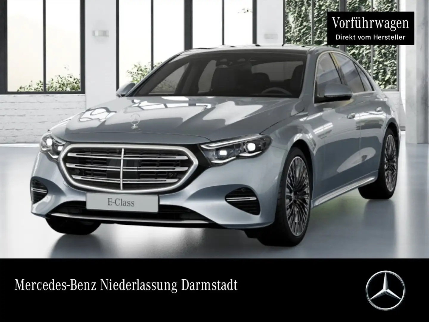 Mercedes-Benz E 400 e 4M Fahrass 360° Airmat Pano Burmester HUD Argent - 1