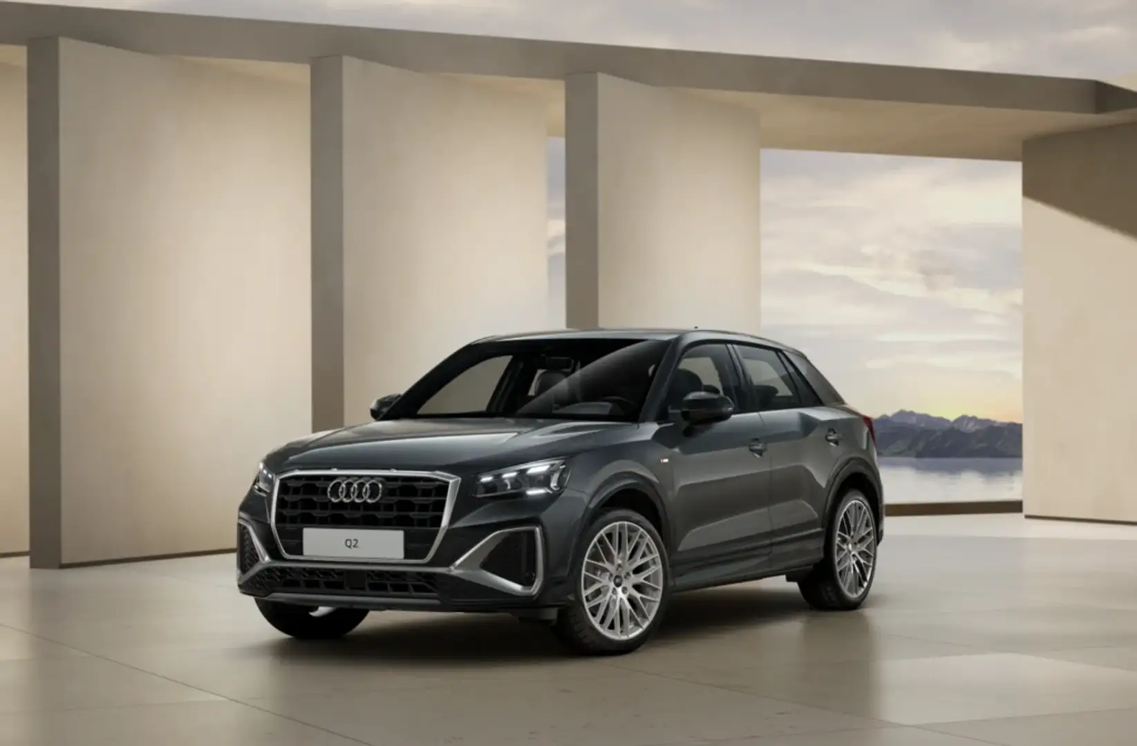 Audi Q2 35 TFSI Adrenalin 110kW Gris - 1