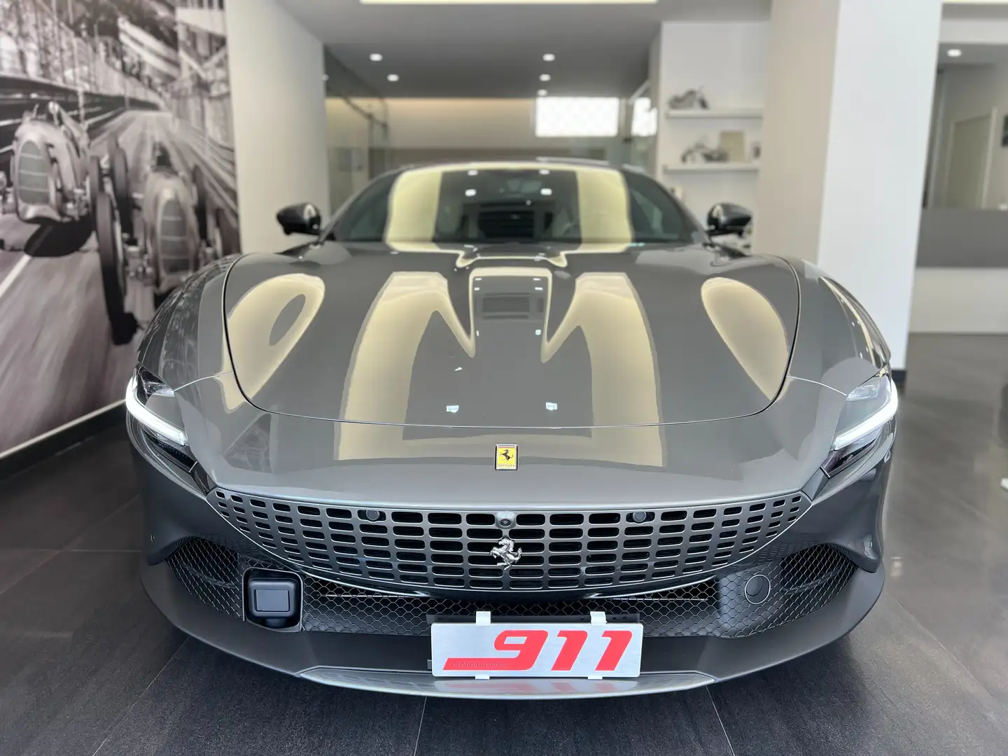 Ferrari Roma 3.9 F1 dct Carbonio Scudetti Display Radar iva esp Šedá - 2