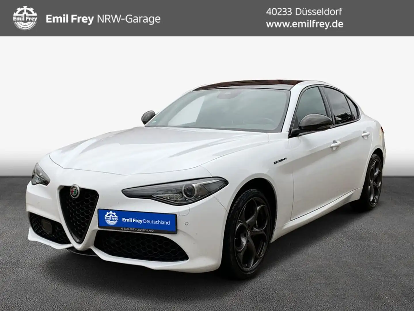 Alfa Romeo Giulia 2.0 Turbo 16V Estrema, Pano, ACC, Kamera Blanc - 1