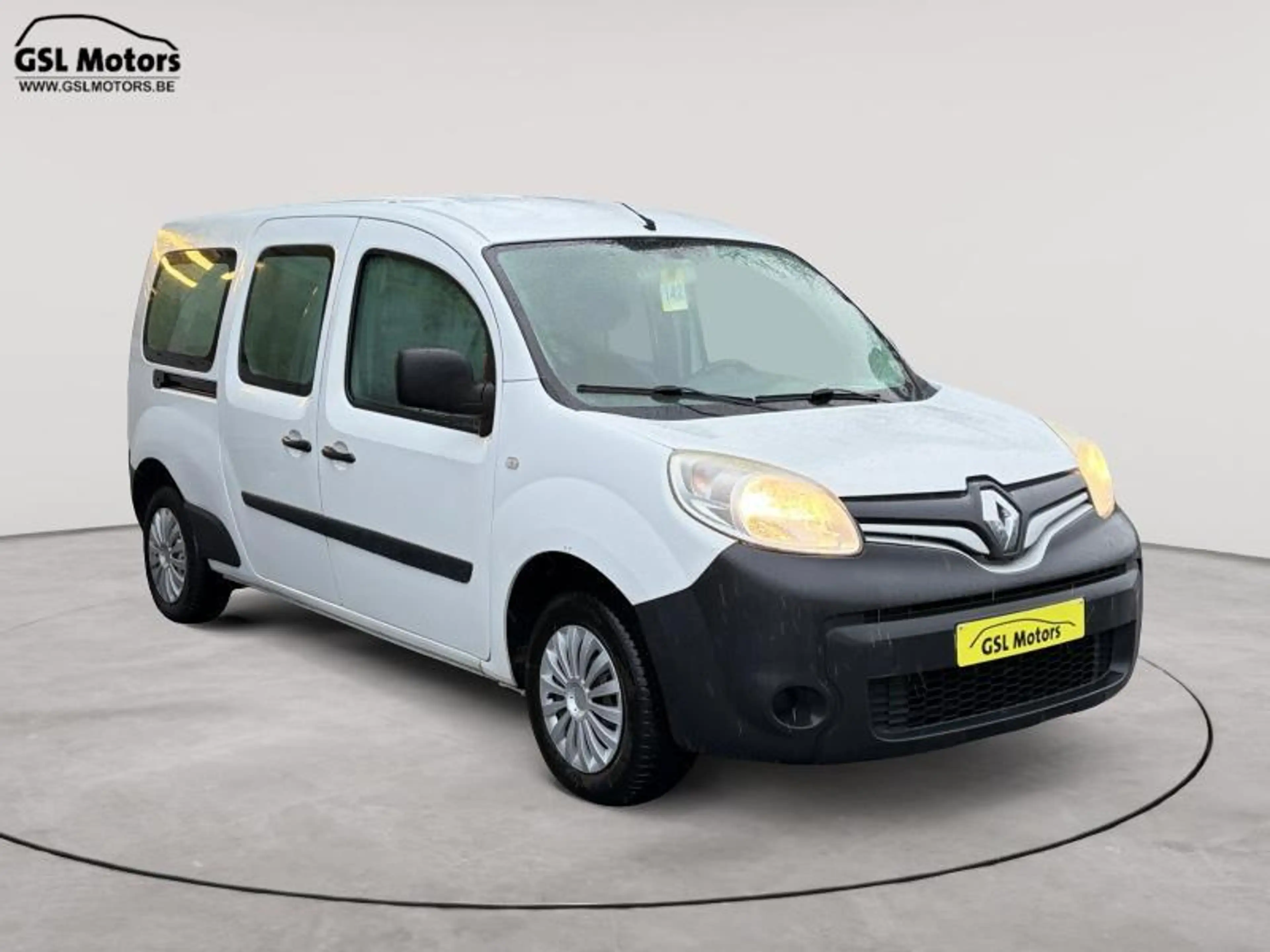 Renault Kangoo long chassis 1.5 dci 90cv 2pl. blanc 10/16 long ch — photo 3