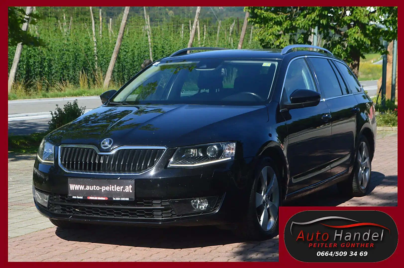 Skoda Octavia Combi 1,6 TDI 4x4 +Xenon+NAVI+SHZ+ Schwarz - 1
