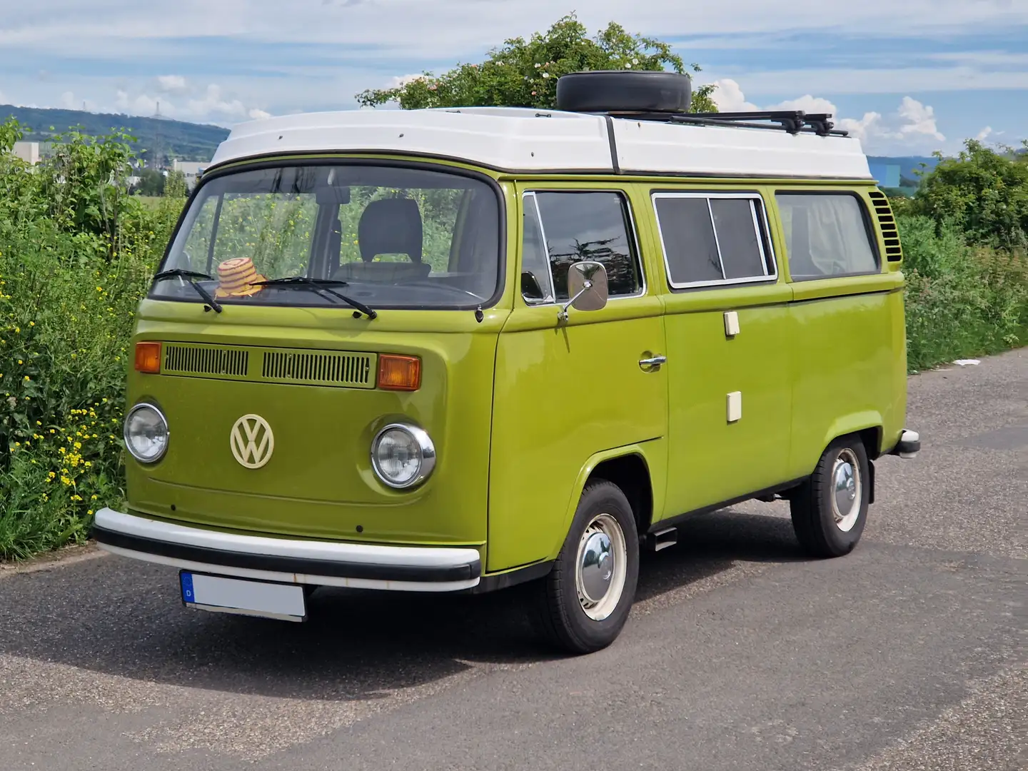Volkswagen T2 b Zöld - 1