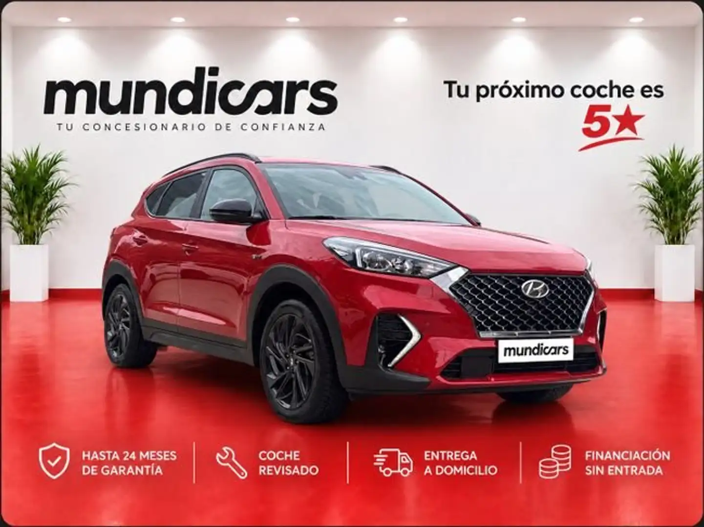 Hyundai TUCSON 1.6 CRDi N-Line Edition 2WD Rojo - 1
