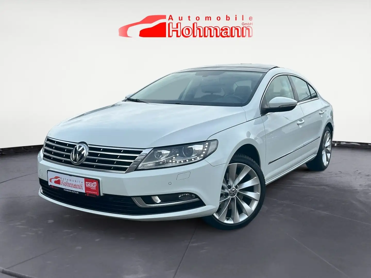 Volkswagen Passat CC CC BMT Bi-Xenon+KAMERA+MEMORY+PANO+LEDER Blanc - 1