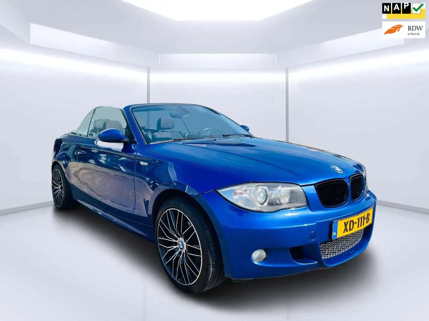 BMW 118 1-serie Cabrio 118i, Blau - 1