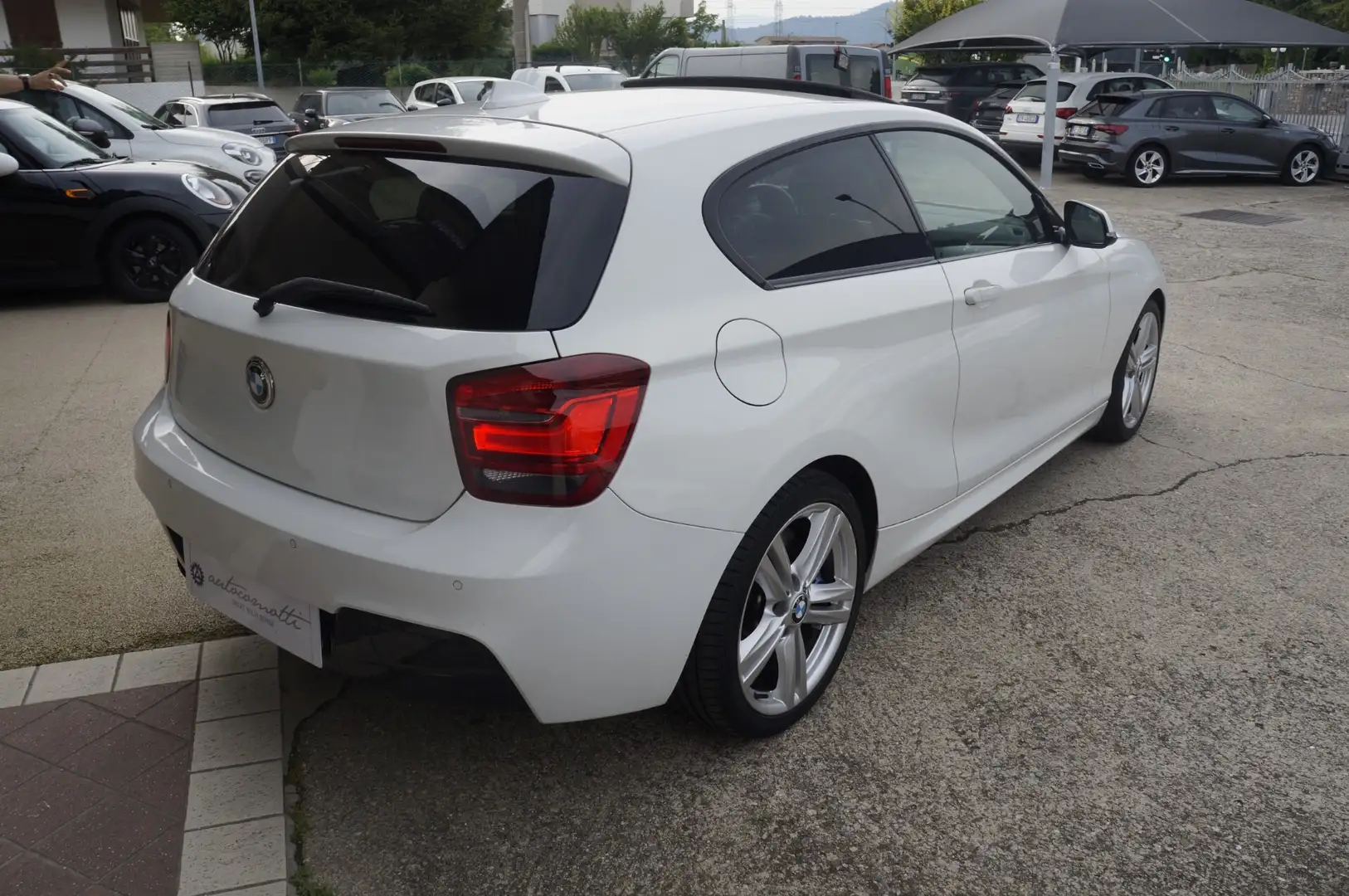 BMW 125 d 3p. Msport STEPTRONIC Bianco - 2