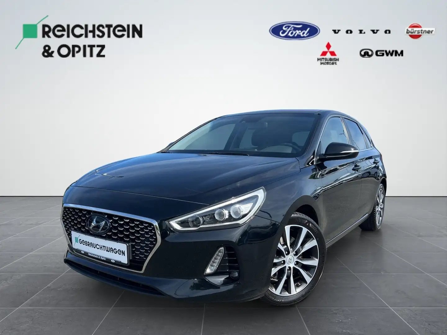 Hyundai i30 Intro 1.0l T-GDI/DAB/RFK/Klima/Navi/SitzHZ Zwart - 1