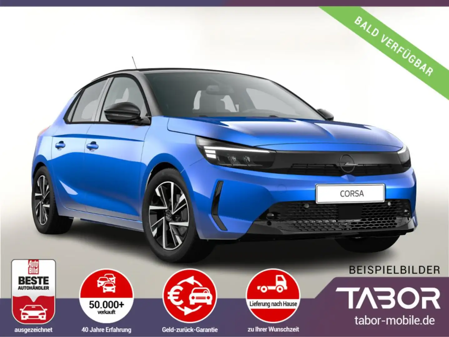 Opel Corsa 1.2 Turbo 100 YES LED LM16Z PDC 10"-DAB Blau - 1