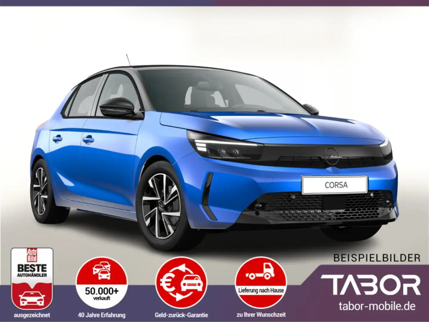 Opel Corsa 1.2 Turbo 100 YES LED LM16Z PDC 10"-DAB Blau - 1