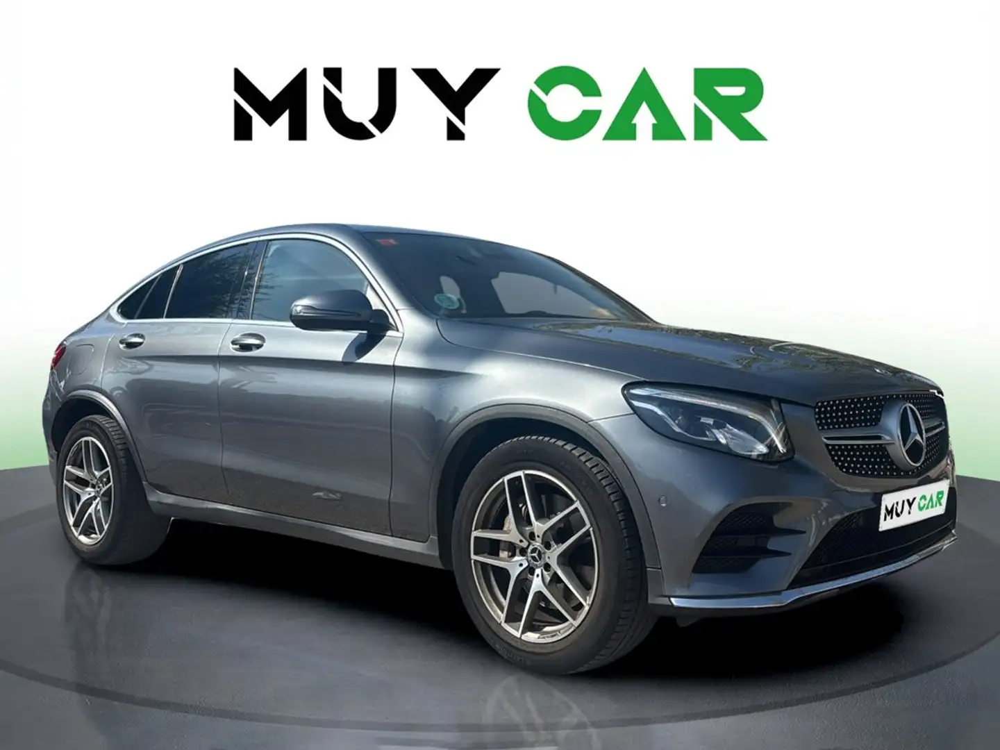 Mercedes-Benz GLC 220 Coupé 220d 4Matic Aut. Gris - 1