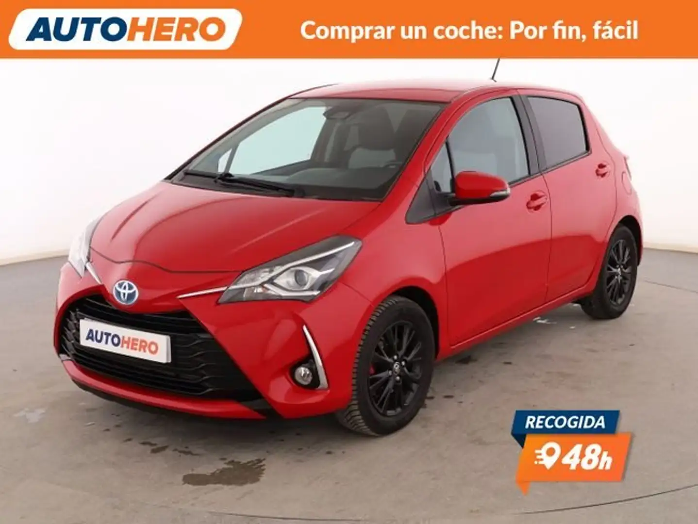 Toyota Yaris Hybrid 1.5 Active Rojo - 1