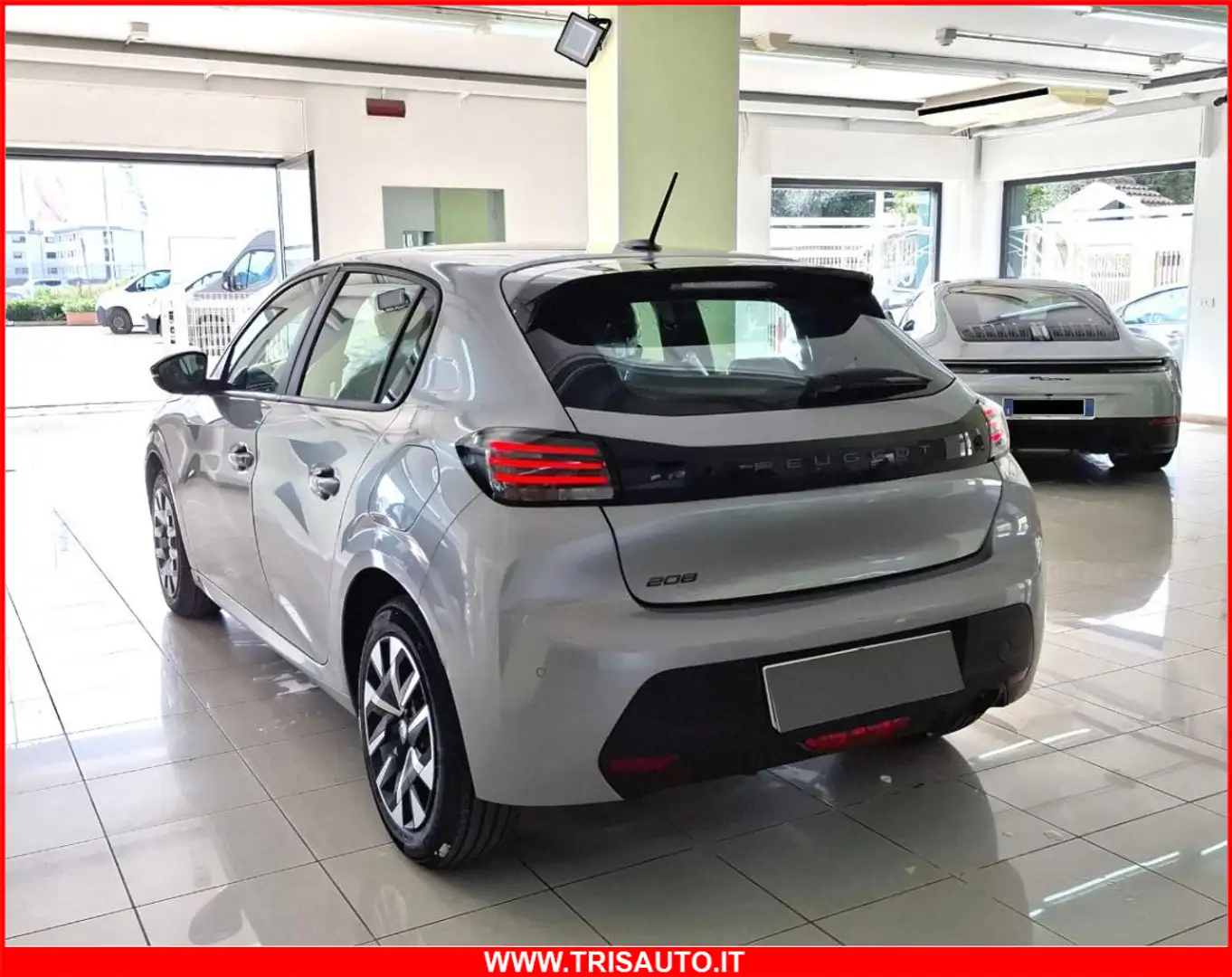 Peugeot 208 1.2 Puretech Active NEOPATENTATI (FULL LED-PELLE-N Grigio - 2