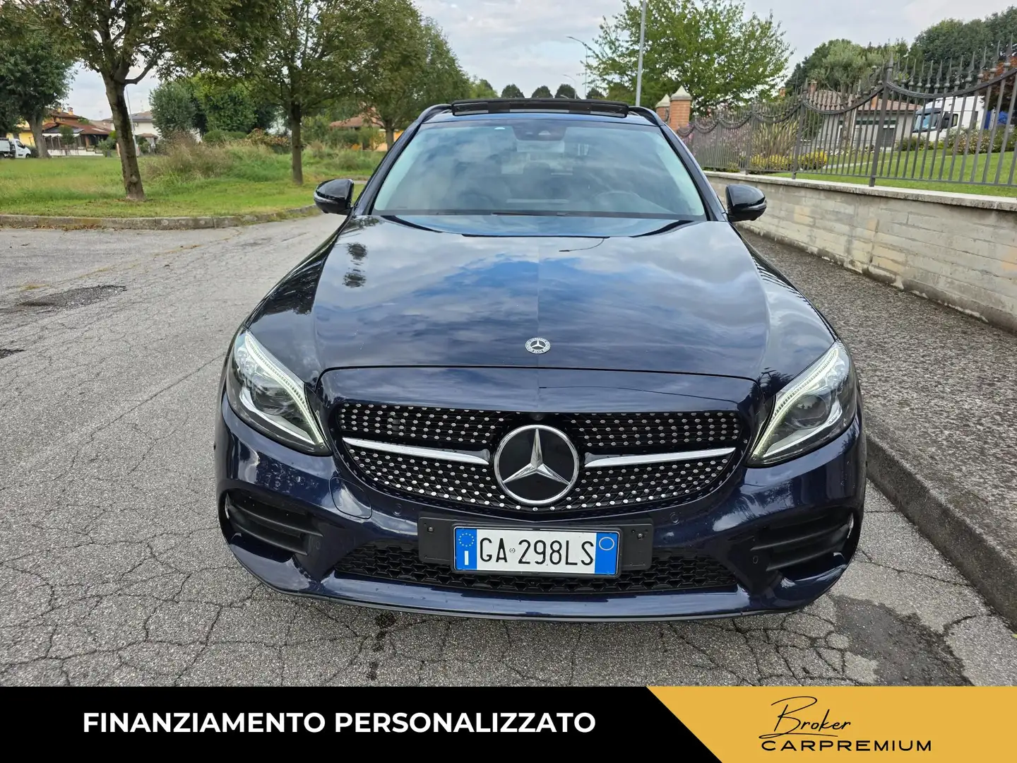 Mercedes-Benz C 220 C SW 220 d Premium 4matic auto Blu/Azzurro - 2
